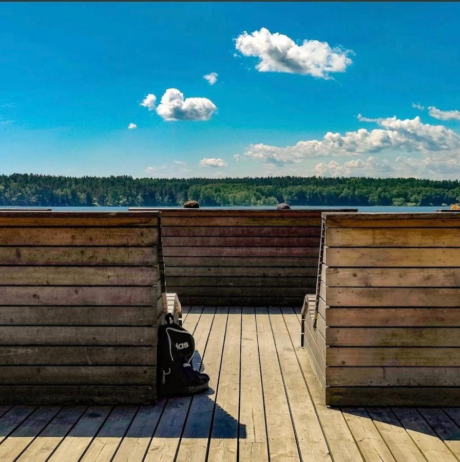 Close To The Metro And The Beach!!! With A View Of The Scandinavian Forest Stockholm Eksteriør bilde